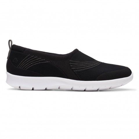 Women,s Black Casual Slip-ons