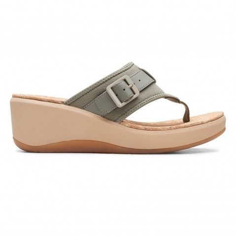 Women's Green Wedges