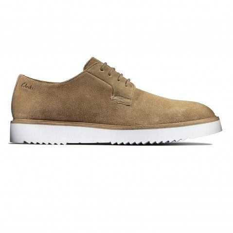 Men's Brown Suede Derby Shoes