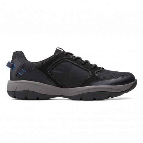 Men's Black Casual Lace-ups