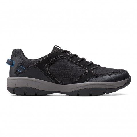 Men's Black Casual Lace-ups