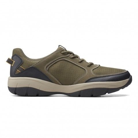 Men's Green Casual Lace-ups