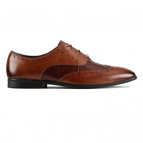 Men s Brown Leather Formal Lace ups