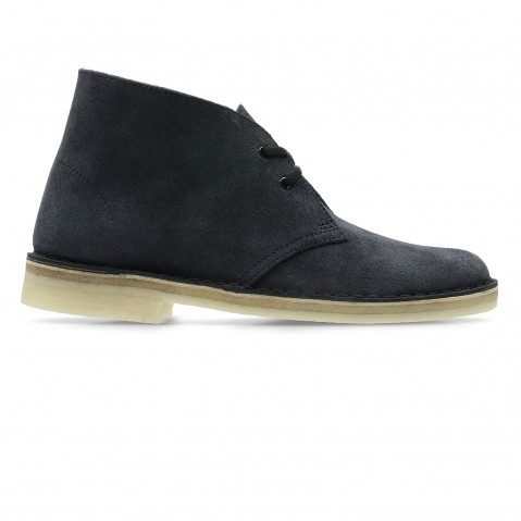 Men's Blue Suede Boots
