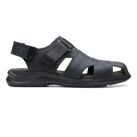 Clarks leather sales sandals