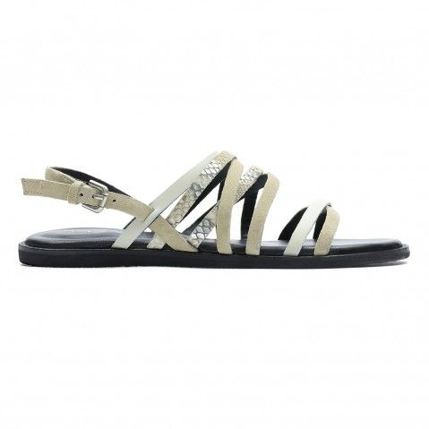 Clarks online beige sandals