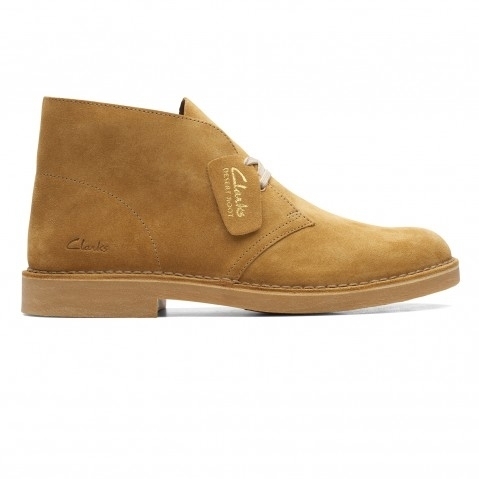 Clarks | Men's Brown Leather Boots 10