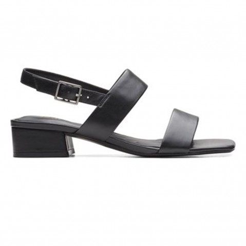 Clarks block top heel