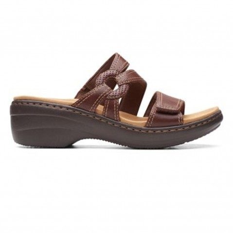 Merliah Coral Dark Tan Lea
