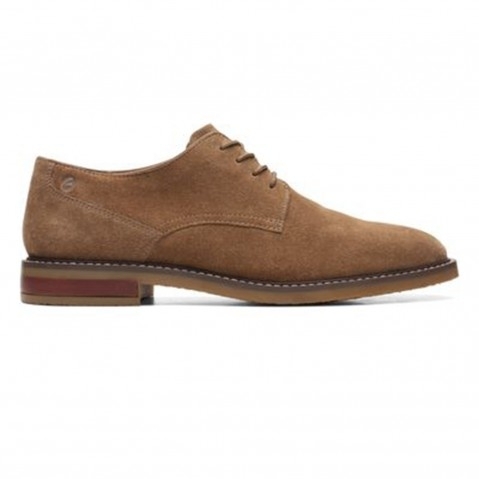 Men's Green Suede Casual Lace-ups