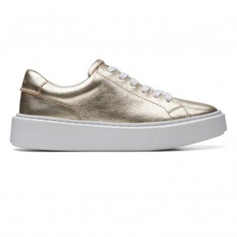 Clarks sneakers womens new arrivals gold