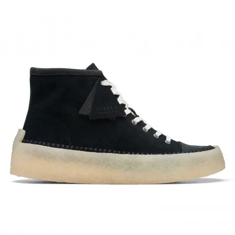 Black Suede Men's Boots