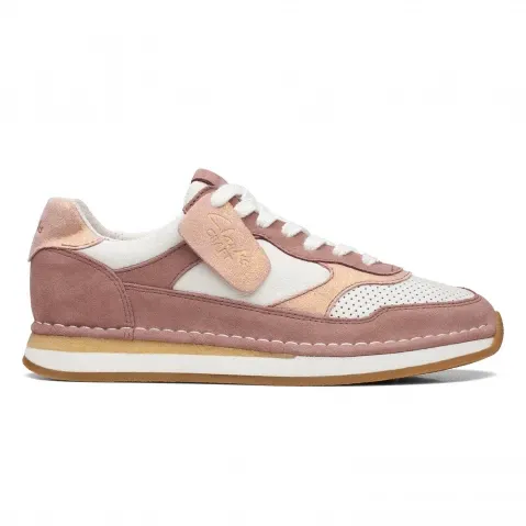 Women's Purple Leather Trainers