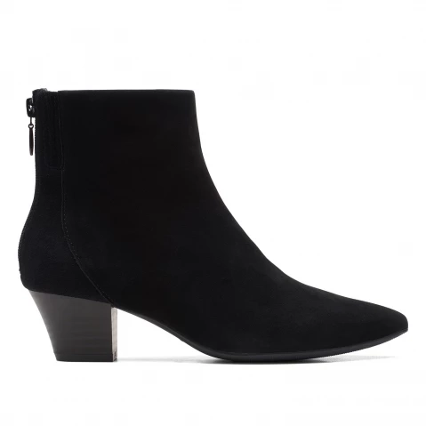 Black Suede Women's Boots
