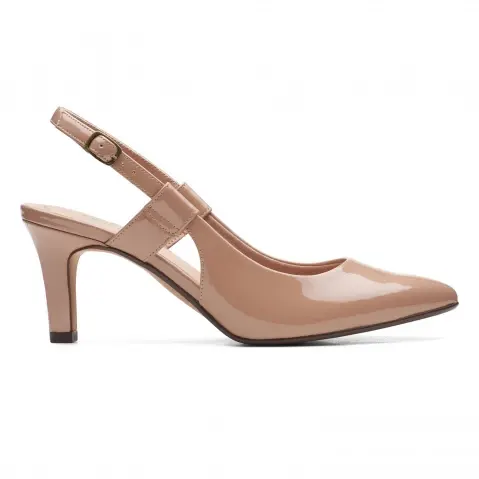Clarks beige pumps hot sale