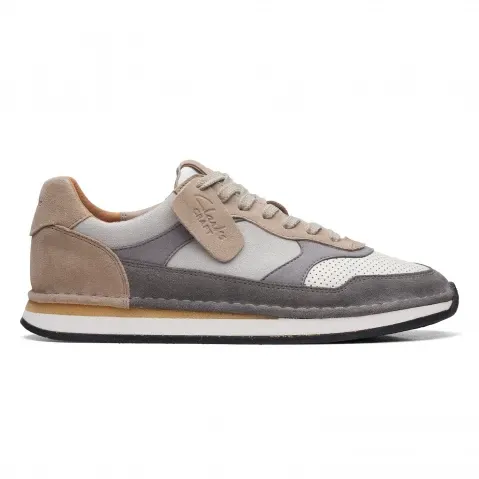 Men's Grey Suede Trainers