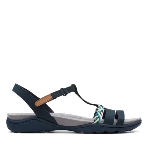 Amanda Tealite Navy Nubuck