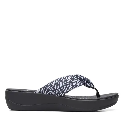 Clarks Womens Arla Glison 2 Black White Clarks