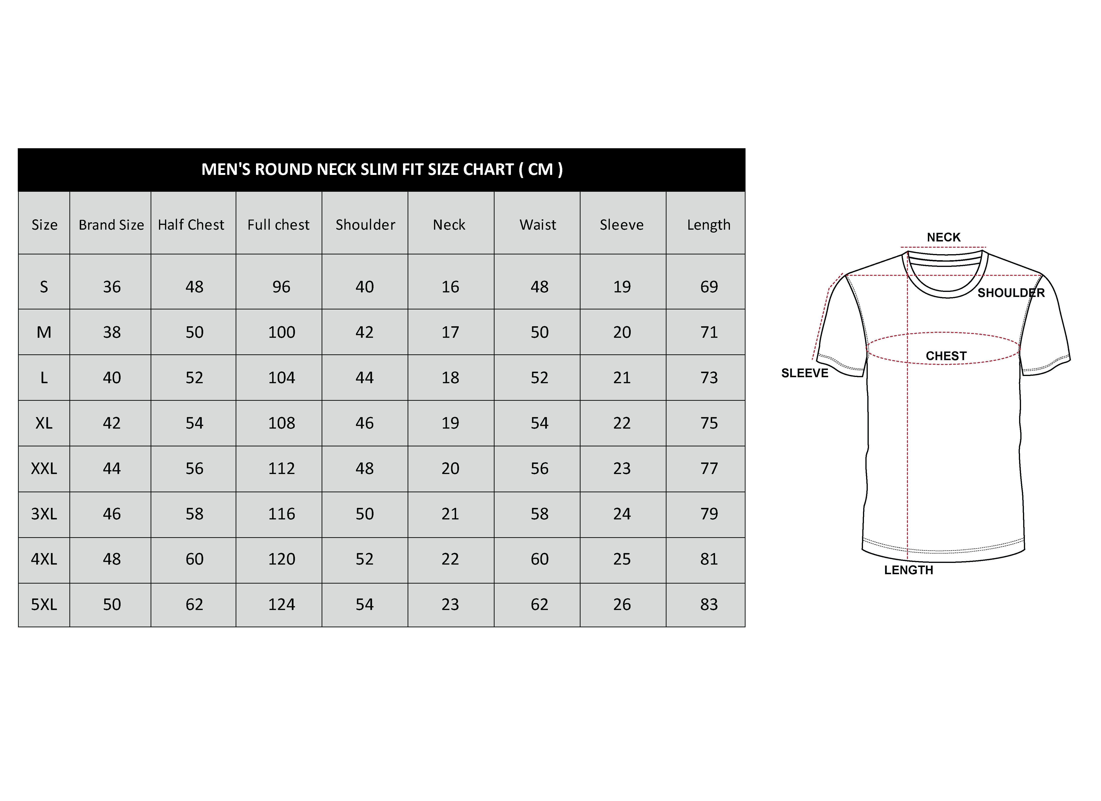 Classic Polo | Classic Polo Mens Half Sleeve Solid 100% Cotton Crew Neck Red & Lt.Grey Mel T-Shirt (IRIS - 02 SF C) 5