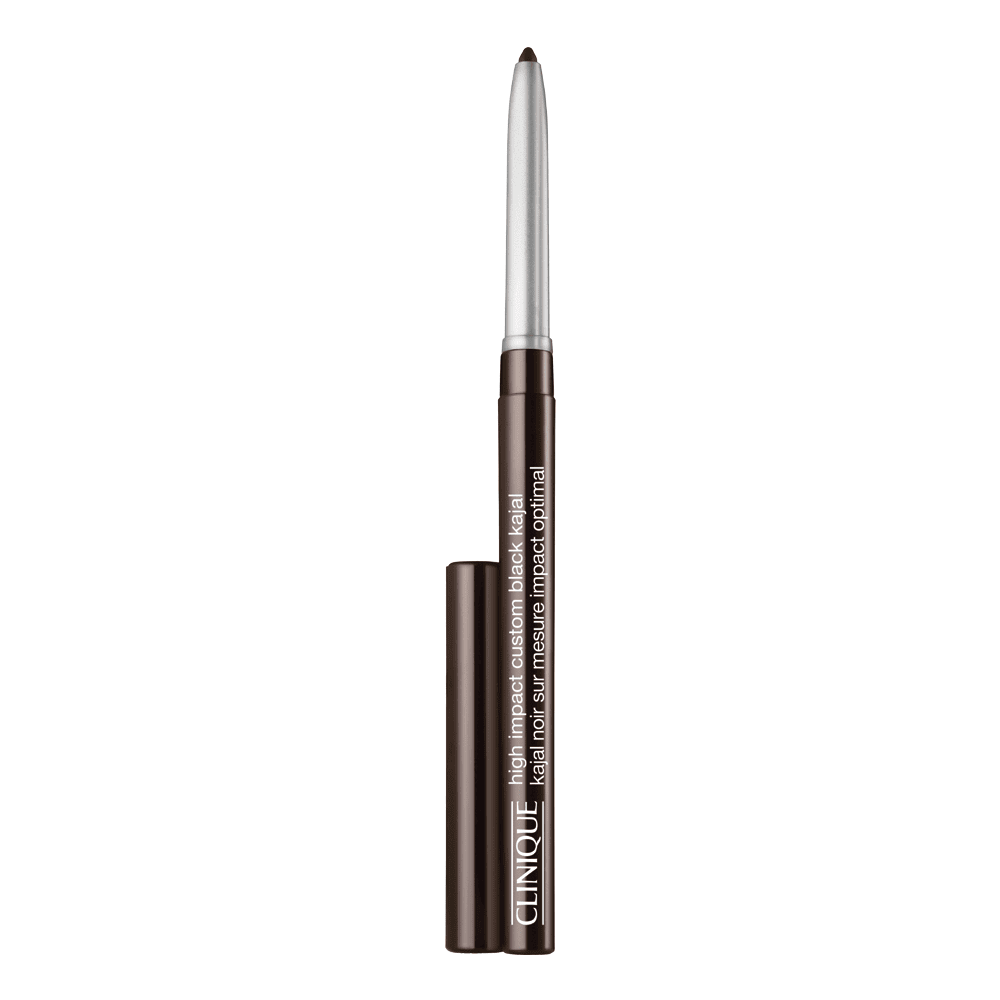High Impact Custom Black Kajal Eyeliner Pencil • Brown