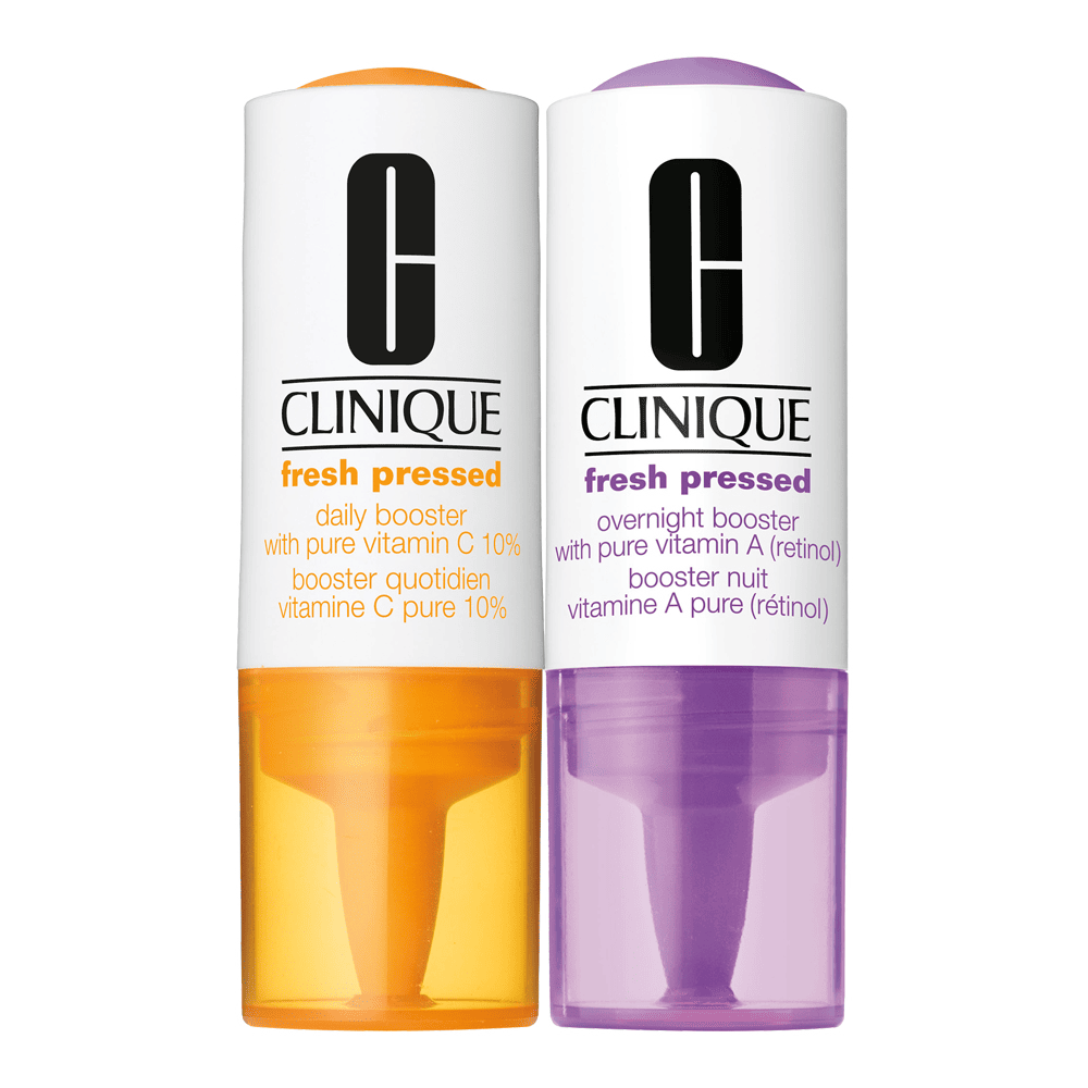 Fresh Pressed Daily Booster with Pure Vitamin C 10% + Overnight Booster with Pure Vitamin A (Retinol)