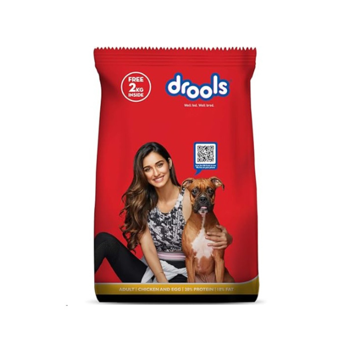 Drools Adult Chicken & Egg Dry Dog Food - 20 Kg