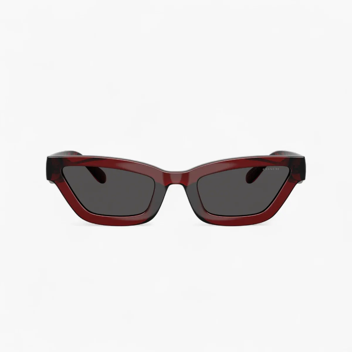 Quilted Narrow Cat Eye Sunglasses