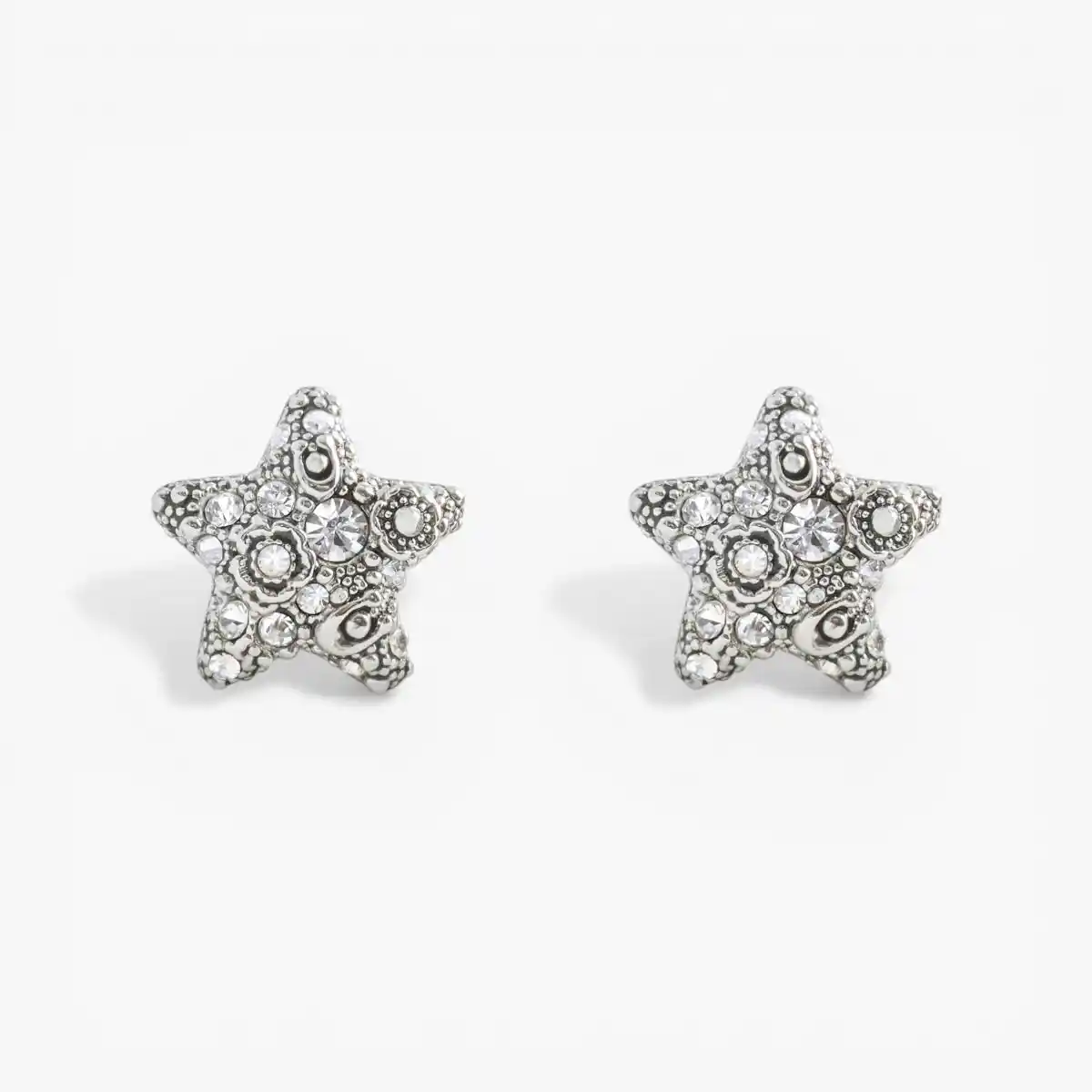Signature C Pavé Star Stud Boxed Earrings