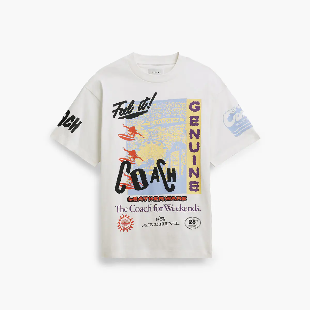Relaxed Graphic Surf T-Shirt