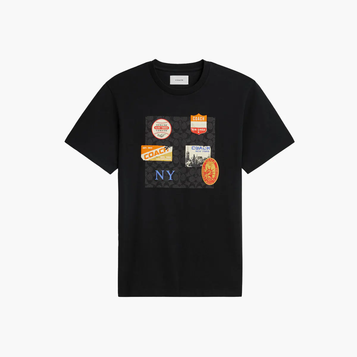Patch Signature T-Shirt In Organic Cotton