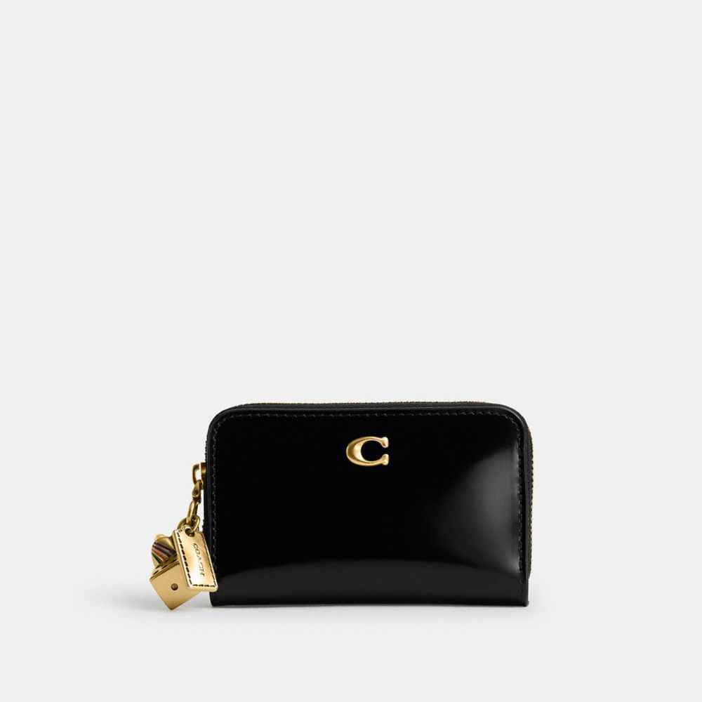 Essential Small Zip Around Wallet With Charms