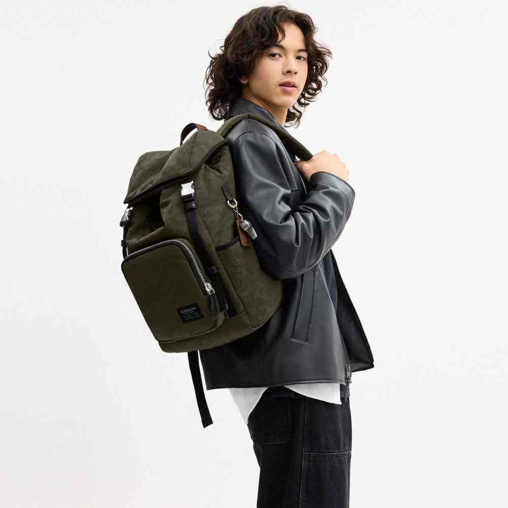 Logan Backpack In Signature Nylon