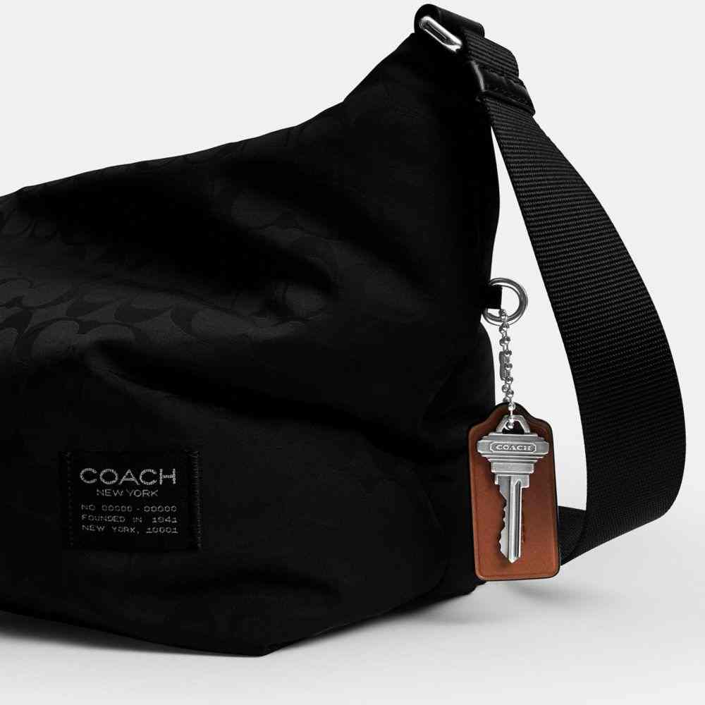 Leo Crossbody In Signature Nylon