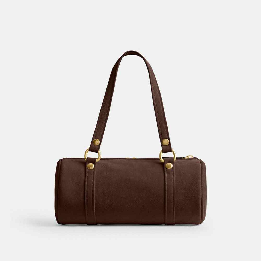Kisslock Barrel Bag