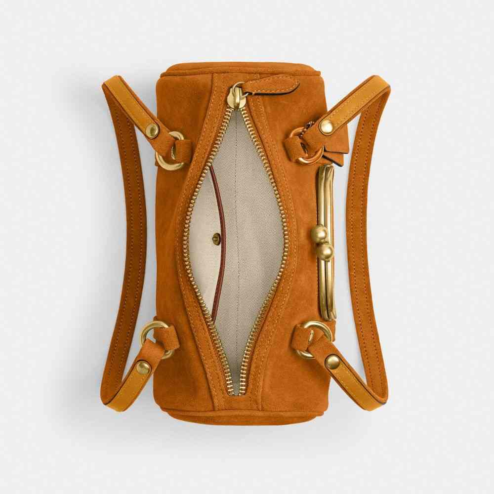 Kisslock Barrel Bag 28