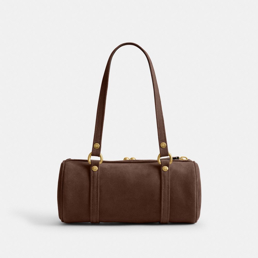 Kisslock Barrel Bag 28