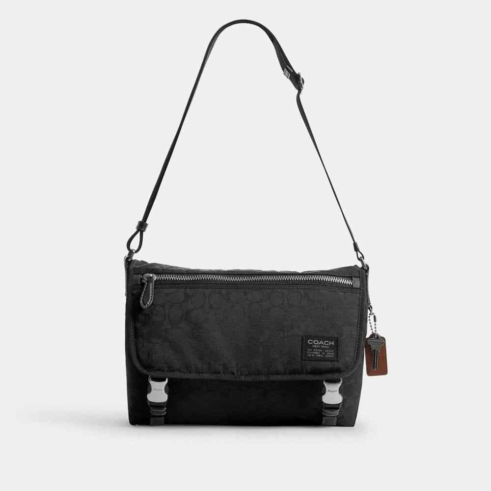 Lane Messenger In Signature Nylon