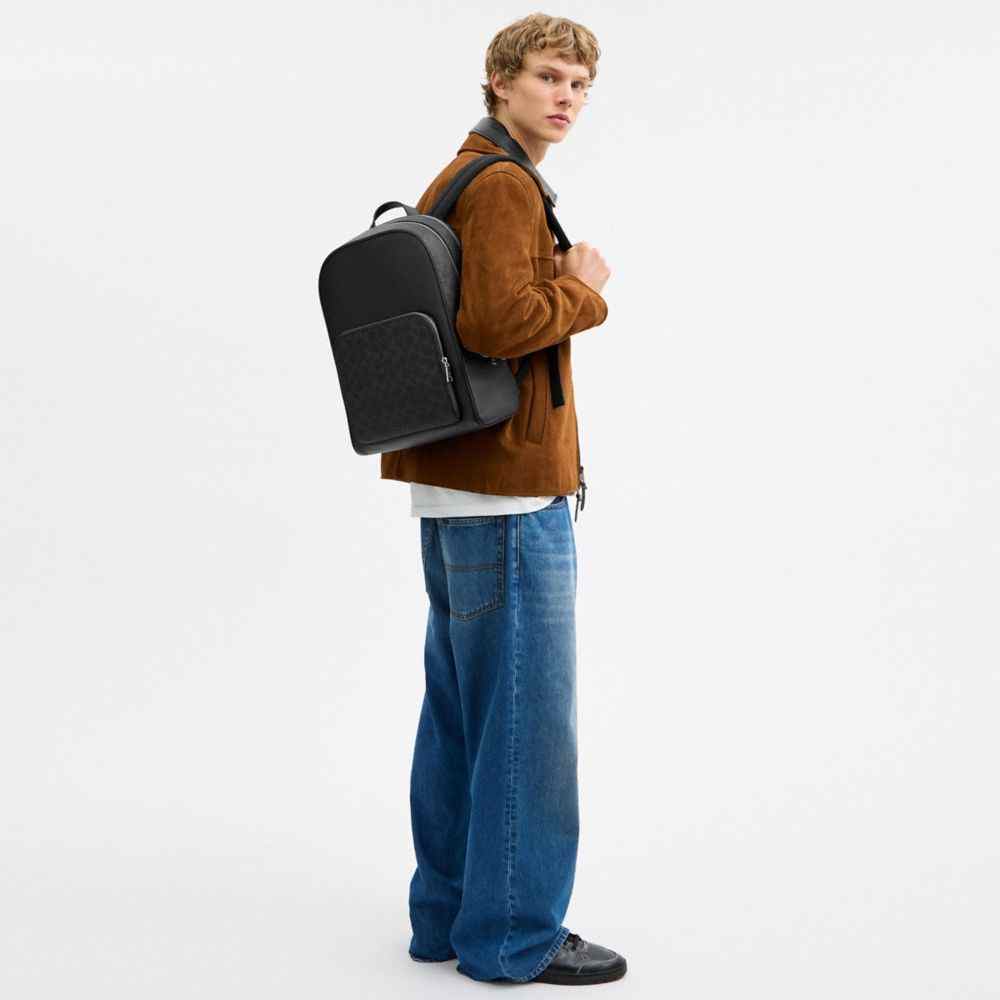 Wade Backpack In Signature Upcrafted Leather