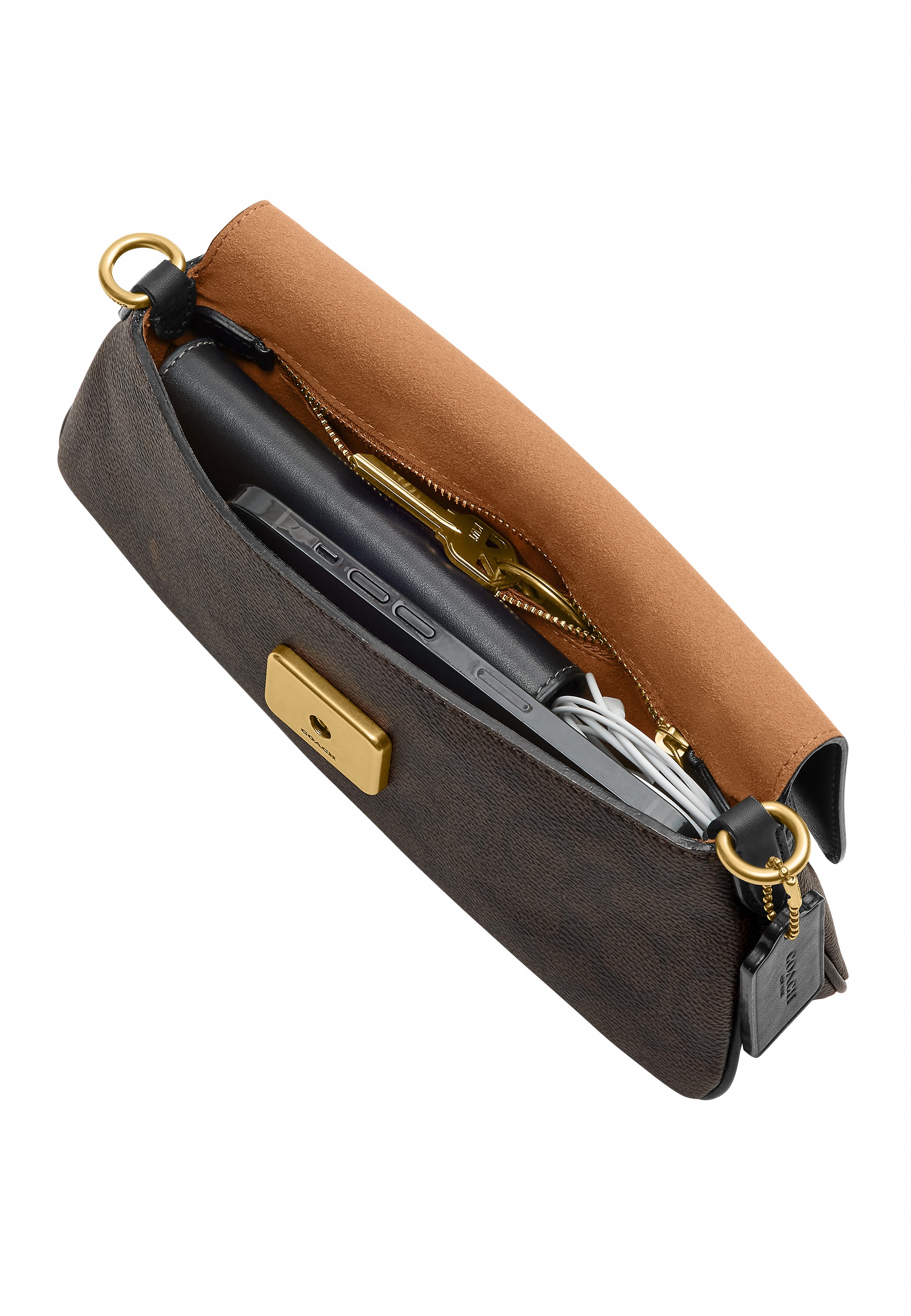 Signature UpcraftedLeather Jet Shoulder Bag