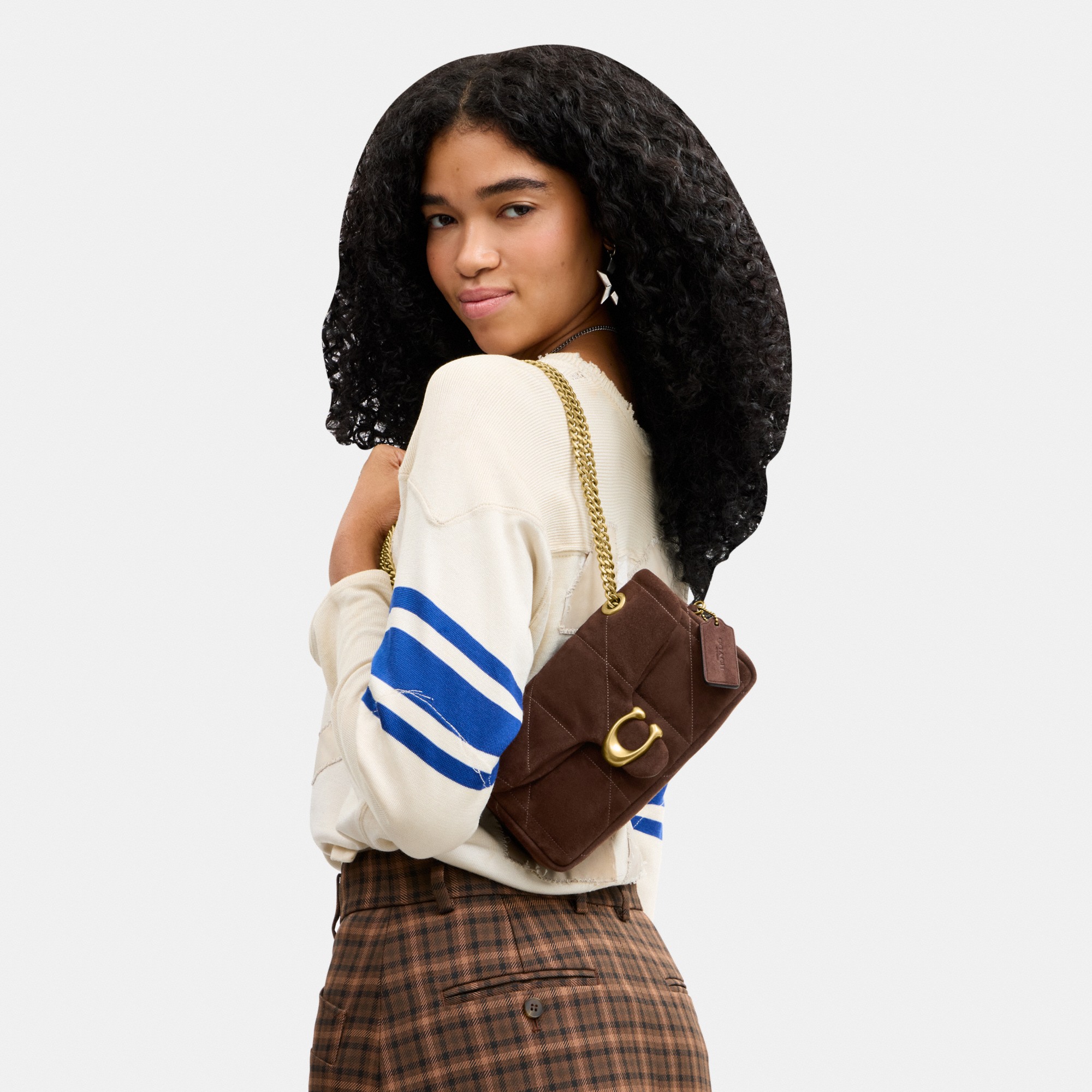 Tabby Shoulder Bag 20 With Quilting