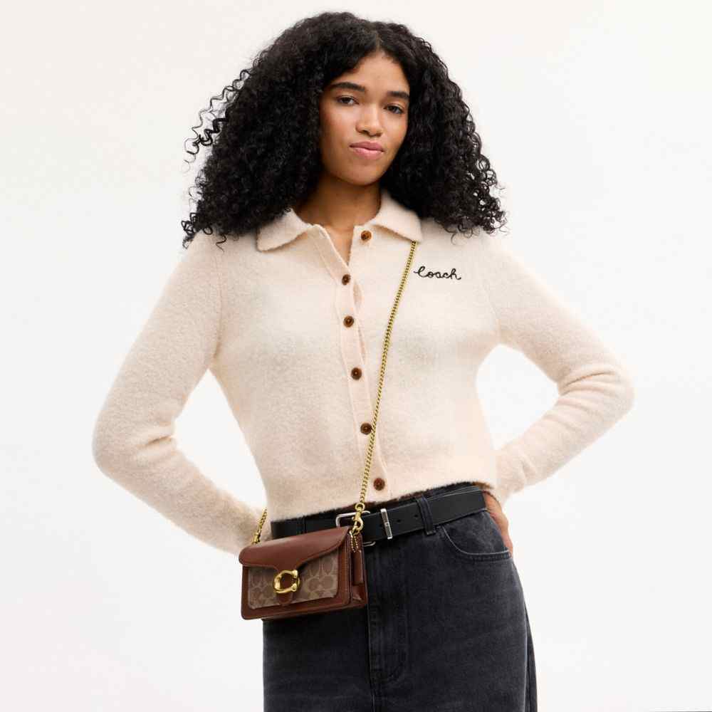 Tabby Chain Crossbody Bag 19 In Signature Upcrafted Leather