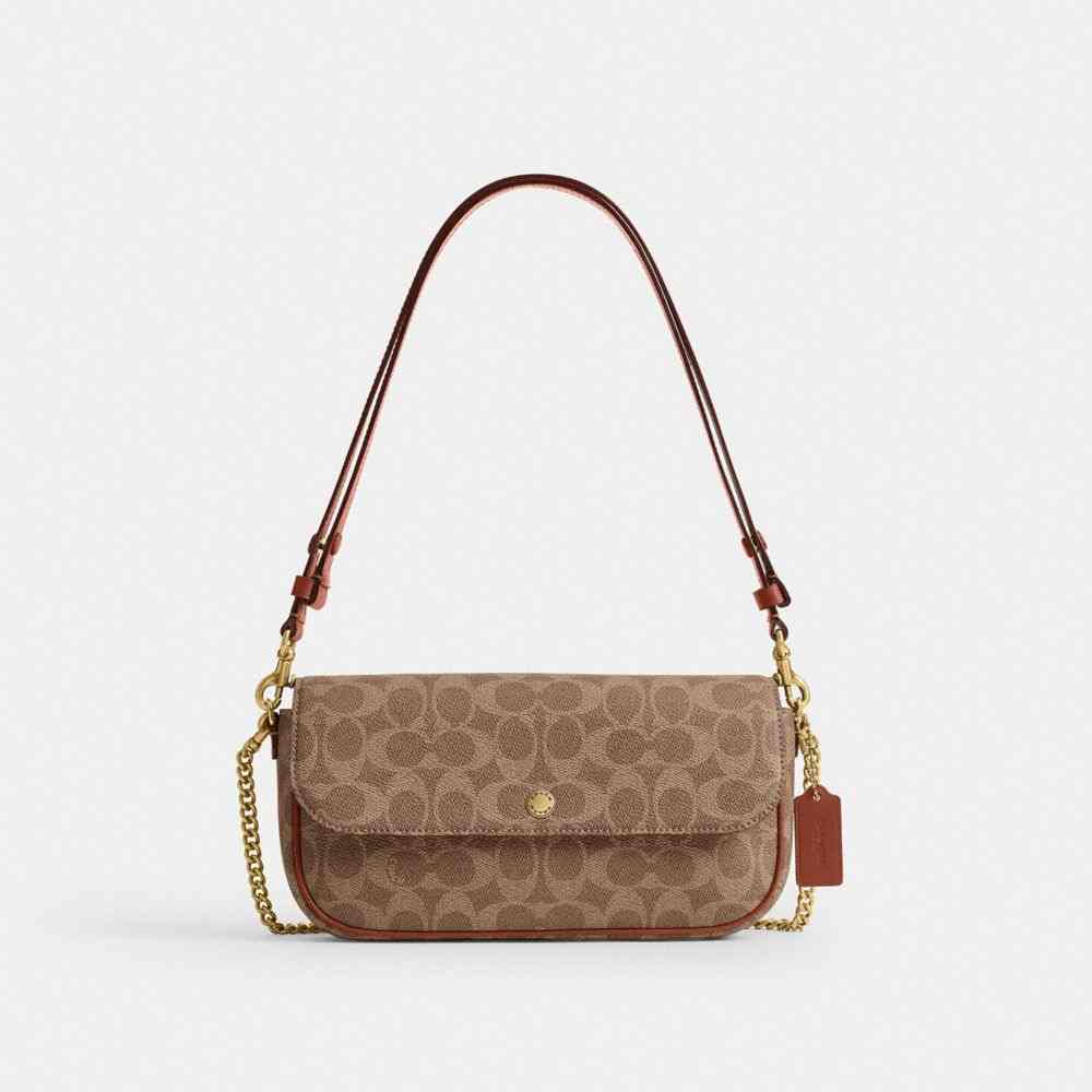 Brook Flap Chain Bag In Signature Upcrafted Leather