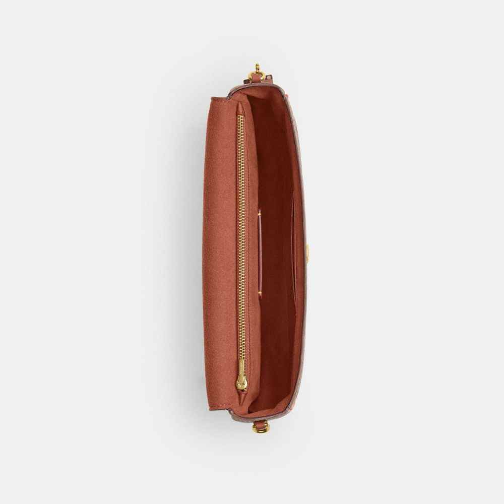 Brook Flap Chain Bag In Signature Upcrafted Leather
