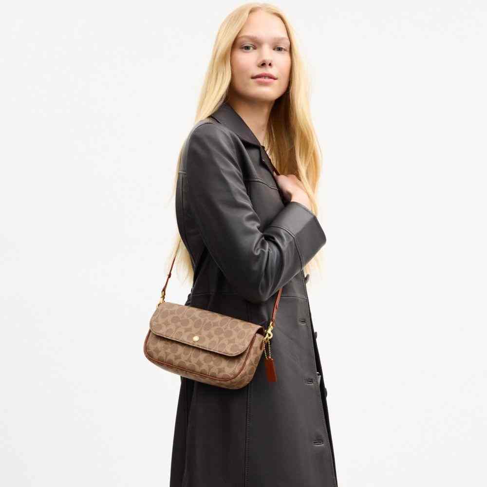 Brook Flap Chain Bag In Signature Upcrafted Leather