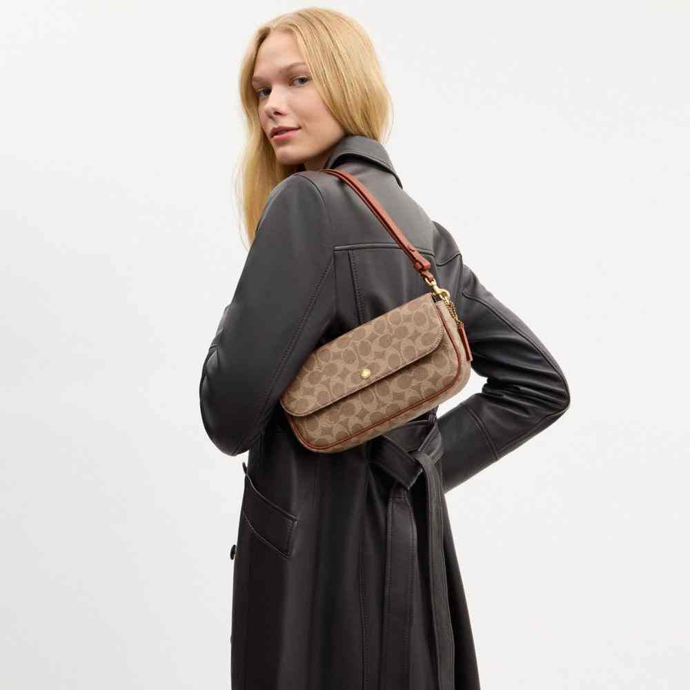 Brook Flap Chain Bag In Signature Upcrafted Leather
