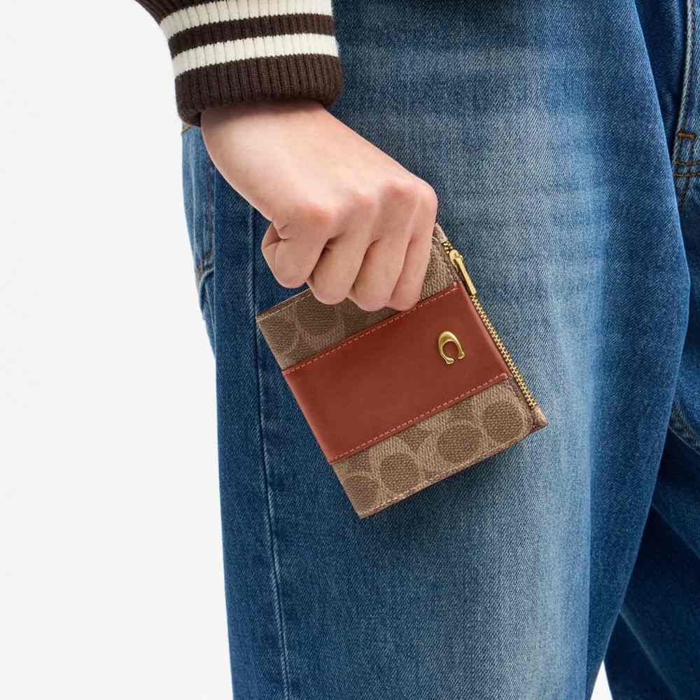Essential Slim Billfold Wallet In Signature Upcrafted Leather