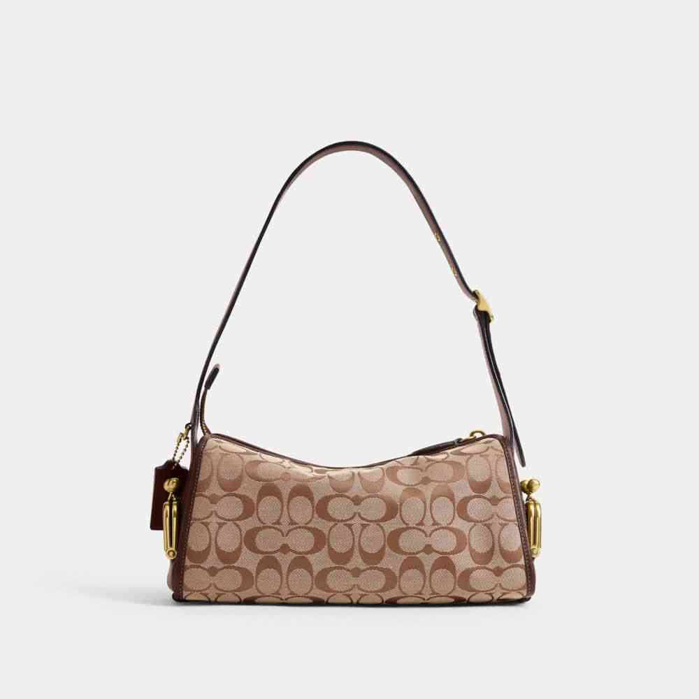 Turnlock Haversack Bag 27 In Signature Jacquard