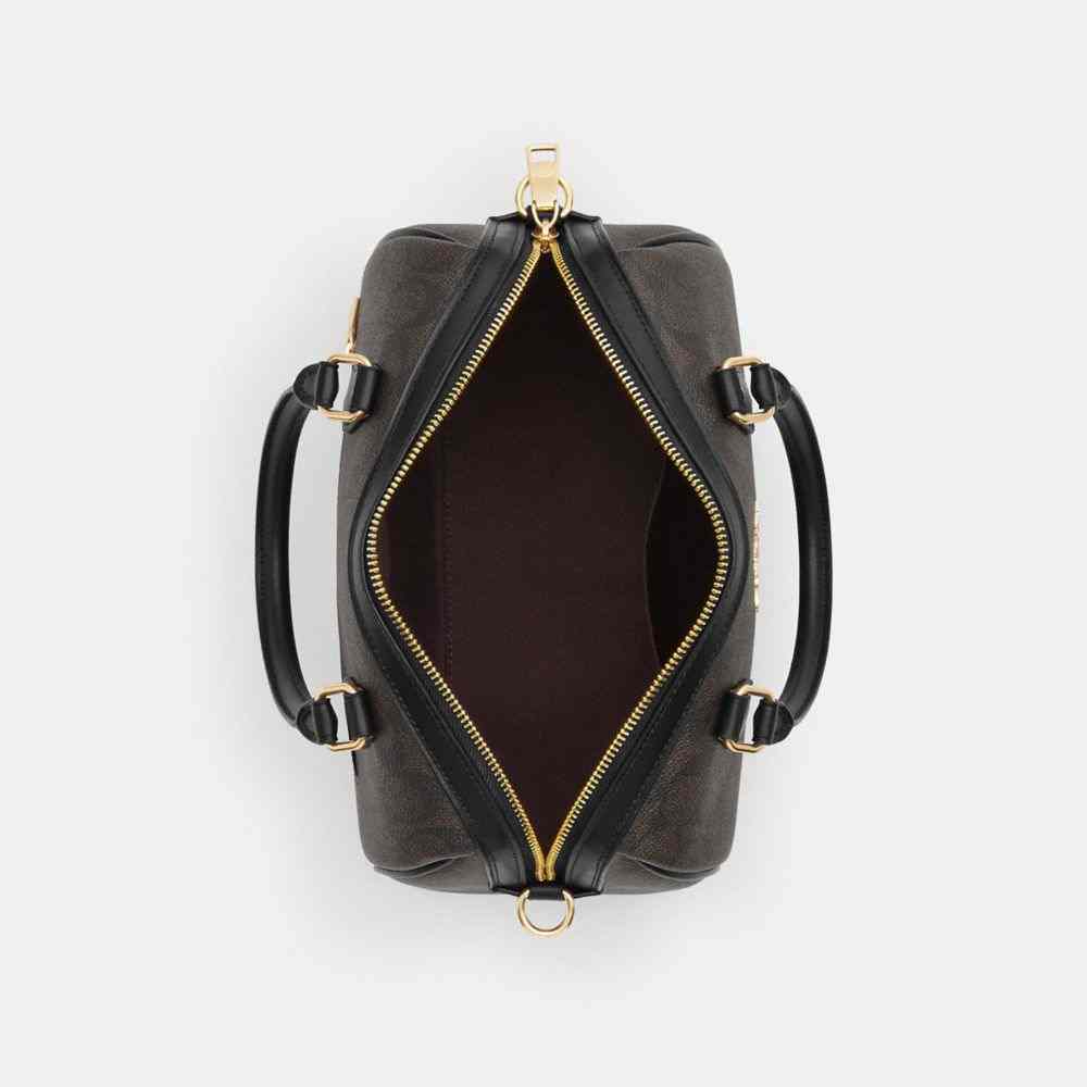 Rowan Satchel Bag In Signature Canvas