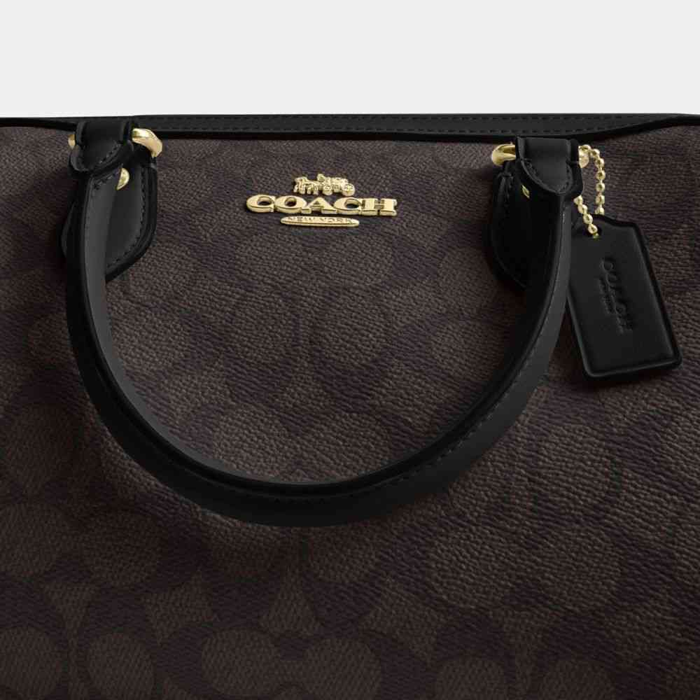 Rowan Satchel Bag In Signature Canvas