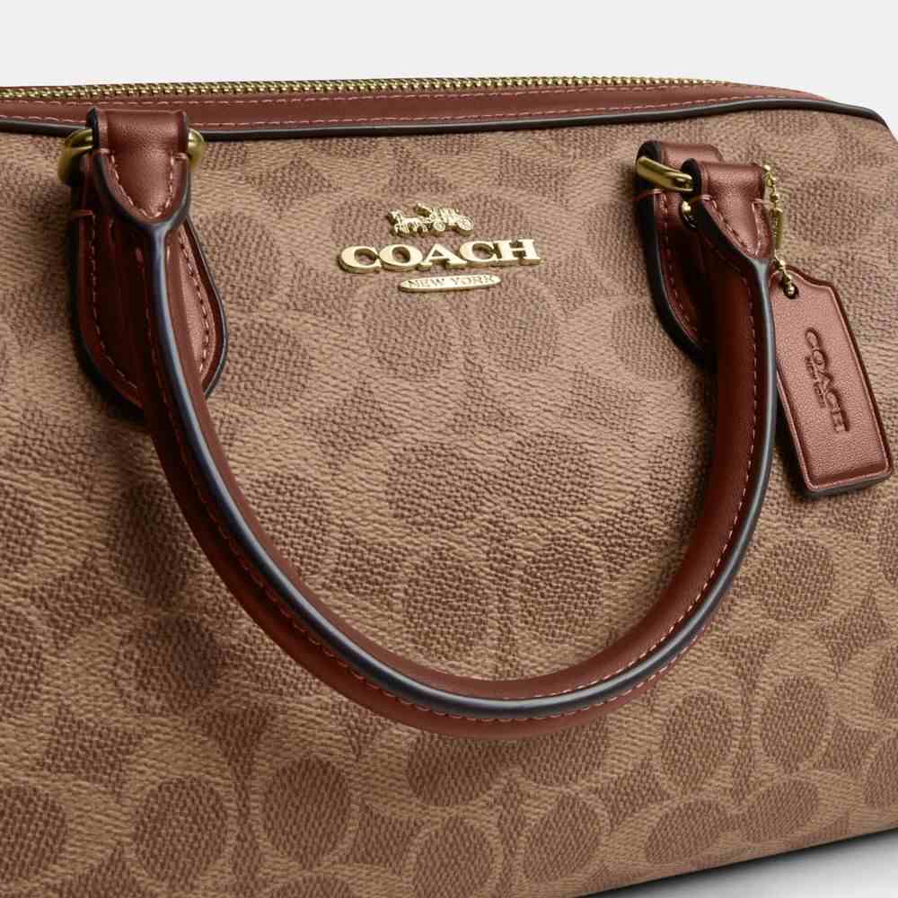 Rowan Satchel Bag In Signature Canvas